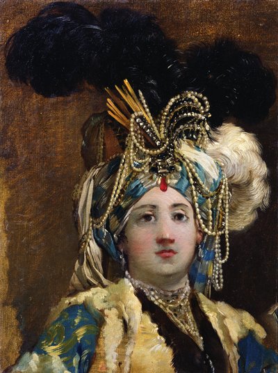 A Sultana, 1748 by Joseph Marie, the Elder Vien